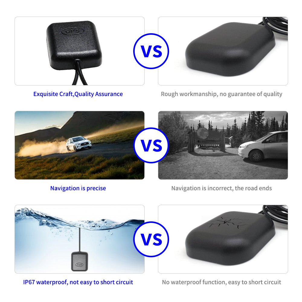 South Gnss Garmi Gsm L1 L2 Calileo Rtk Sma Active Cable Gsm Marine Golf Mk6 Mobi 3.3v Active Mmcx Crpa External Gnss Gps Anten